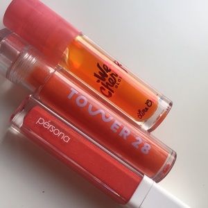 Lip bundle: Tower 28, Persona, & Lime Crime
